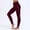 Wine, variant on Hauaitttt Women Solid Leggings High Waist Tights Thermal Long Pants Petite Maternity Clothes Warm Clothes for Women Womens Bike Shorts Large Comfy Clothes for Women Warm Leggings plus Size Olive