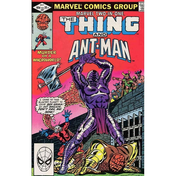 Marvel Two-In-One #87 VF ; Marvel Comic Book