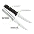 thumbnail image 2 of Rada Super Paring Knife, Hand-Sharpened Super Parer 4.375 inch Blade Knives, Stainless Steel with Solid Aluminum Handle, 2 of 7