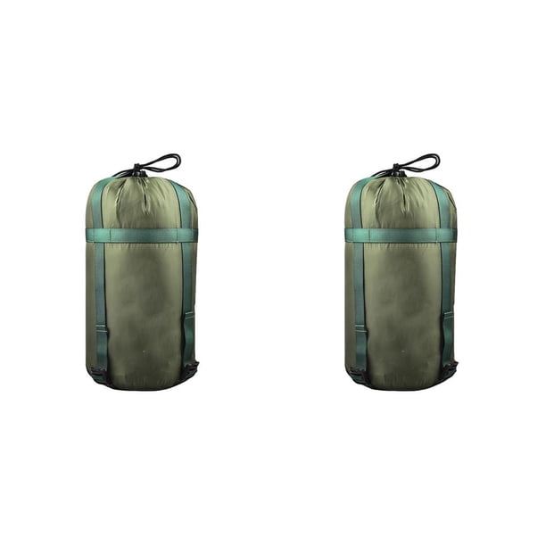 Eigraketly Bolsa de compresión Hebilla ajustable Uniforme Material de presurización Saco Textura interna para acampar al aire libre Verde militar Type1 NO1 Eigraketly CBP234849