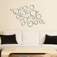 thumbnail image 3 of Hermosas pegatinas de círculos de cristal 3D extraíbles DIY pegatinas de pared de espejo para dormitorio, habitación de niños, sala de estar, decoración del hogar Fokelyi MZQ-0510, 3 of 8