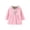 Pink, variant on Girls' Hooded Jacket Spring Autumn And Winter New Style Small And Medium-sized Children's Cute Rabbit Ears Trendy Style