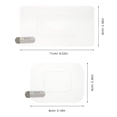 thumbnail image 2 of BRIGHTFUFU 32Ud Protector Electrostatico Transparente Para Parabrisas Resistente A Rayaduras Y Aplicacion, 2 of 8