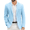 Light Blue, variant on Men's Wedding Blazer Jacket Slim Fit Suit Jacket Two Buttons Lightweight Sports Coats