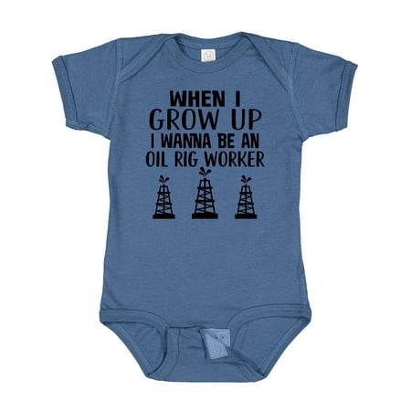 

Inktastic Future Oil Rig Worker Gift Baby Boy or Baby Girl Bodysuit