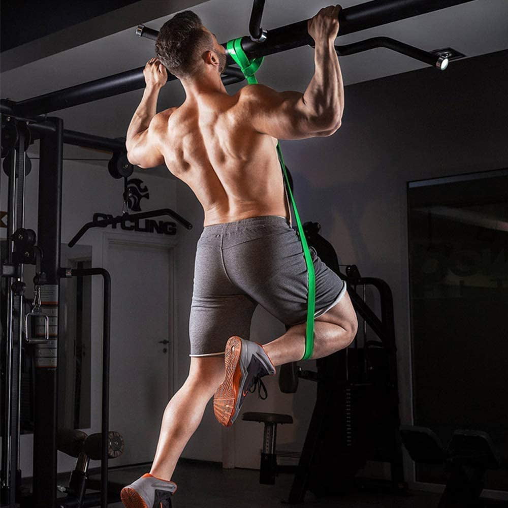 Heavy Duty Pull Up Exercise Resistance Bands For Body Stretching Fitness GYM SET 