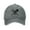 Gray, variant on Miner Skull Adult Adjustable Classic Washed Casquette Cap Hat Baseball Cap For Man For Woman