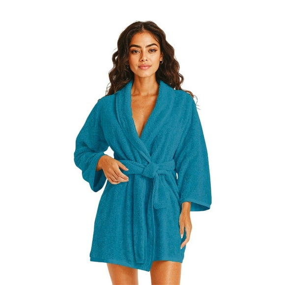 Bata Baño Plus Absorbente Tamaño Estándar Esmeralda Algodón Concord