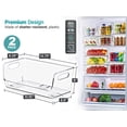 thumbnail image 4 of Sorbus Small Clear Stackable Wide Storage Bins, Open Front Acrylic Pantry Organizer, 2-Pack, 4 of 11