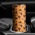 thumbnail image 3 of 20oz Halloween Witches on Brooms Pattern Skinny Tumblers Stainless Steel Tumbler with Lid and Straw,Vacuum Insulated Double Wall Travel Tumbler Cups with Cleaning Brush for Coffee,Tea, 3 of 6