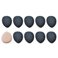 thumbnail image 2 of 10 Uds Esponja de maquillaje Yinane Soplo de maquillaje triangular Negro, 2 of 8
