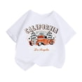 thumbnail image 1 of WEAIXIMIUNG Vêtements pour Adolescentes 10-12 Chemises Mode Imprimées Col Rond Manches Courtes T-Shirt d'Été Décontracté Ample, 1 of 4