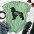 thumbnail image 2 of Cocker Spaniel Mama T-shirt, Unisex Women's Shirt, Cocker Spaniel Owner, Best Dog Mom Gift, Heather Apple Green, Medium, 2 of 6