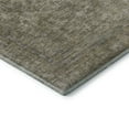 thumbnail image 3 of Addison Rugs Mayfield Premium Machine Washable Traditional Global Pewter Round Rug, 8' X 8' Machine Washable Traditional Global Pewter Oversized Sherpa Throw Blanket, 3 of 6