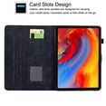 thumbnail image 3 of GSFY Case Compatible with iPad Air 11 inch M3 (2025) / M2 (2024), iPad Air 10.9 inch 5th/4th Gen 2022/2020, PU Leather Folio Stand Magnetic Closure Wallet Case with Auto Sleep/Wake, Black, 3 of 7
