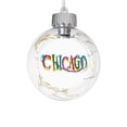 thumbnail image 3 of CafePress - CHICAGO STARS DARK - Sparkle Fairy Lights Ornament Ball, 3 of 4