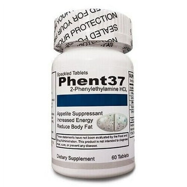 Ph-ent37 Diet Pills Fat Burner Weight Loss Formula 60 Capsules