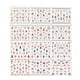 thumbnail image 3 of Nail Art Decals Removable Nail Art Christmas Sticker Environmentally Friendly Multiple Styles  for Christmas ANGGREK Otros, 3 of 8