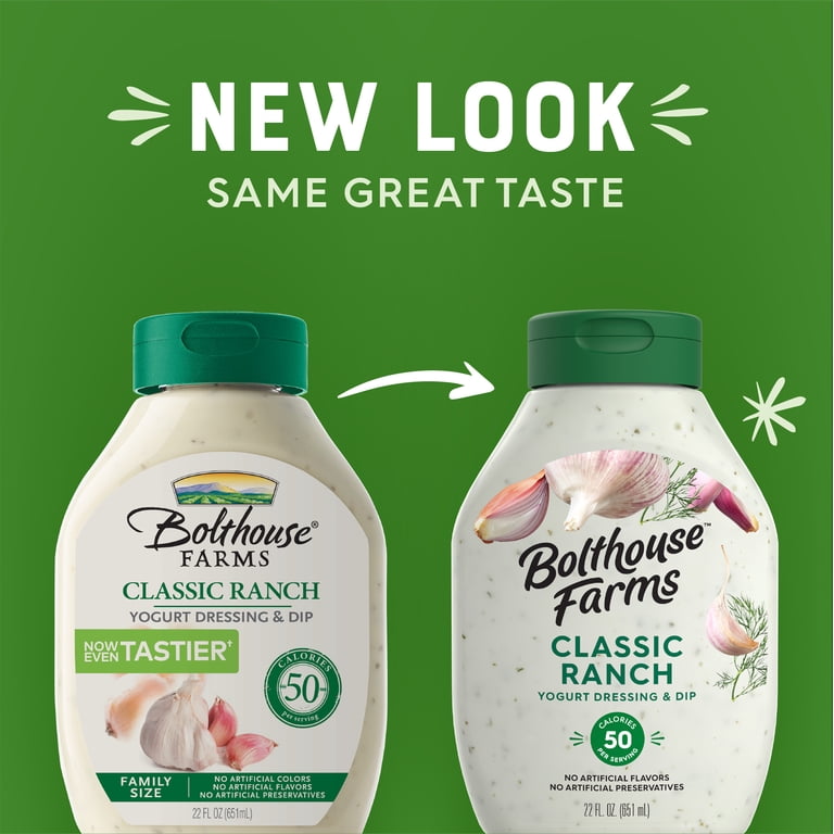 bolthouse farms ranch dressing Bolthouse Farms Classic Ranch Yogurt Dressing, Garlic and Dill, 12 fl oz