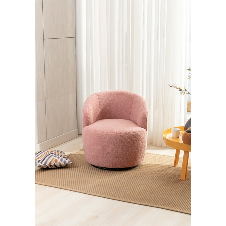 Blush pink bucket chair new arrivals