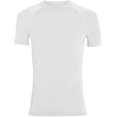 thumbnail image 4 of Youth Hyperform Compression Short Sleeve Tee M White, 4 of 5