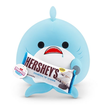 SNACKLES Plush 18" Shark and Hersheys Cookies and Cream Series 2