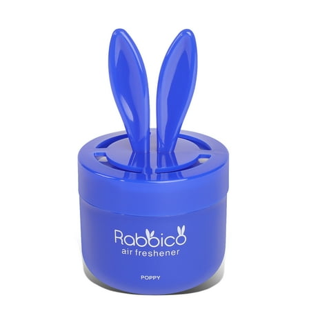 Diax Rabbico 90g Blue Rabbit Ear Gel Can Room / Car Air Freshener with Marine Squash Scent