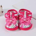 thumbnail image 7 of LNMQLPDBS Baby Girl Shoes Infant Mary Jane Flats Soft Soles Slip-Resistant Bowknot Princess Wedding Dress Shoes Toddler Crib Shoes, 7 of 7