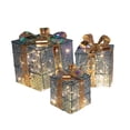 thumbnail image 1 of ITFABS Christmas Decoration Lighted Gift Box, Wrought Iron Christmas Layout, 1 of 2