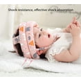 thumbnail image 5 of Casco para bebés y niños pequeños, sin golpes, cojín de seguridad para la cabeza, capó de parachoques, gorra protectora ajustable, gorro de seguridad para niños para correr, caminar, gatear, 5 of 5