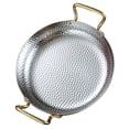 thumbnail image 4 of Double Handle Cooking Pan Kitchen Hot Pot Household Stainless Steel Pan Home Accessory, 4 of 9