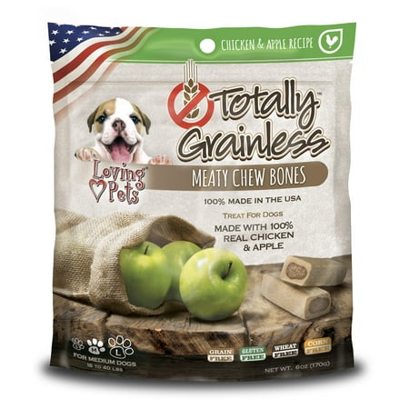 UPC: 0842982053106 | 6 oz. Totally Grainless Medium Chicken and Apple Bone