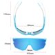 thumbnail image 3 of Gafas Deportivas Polarizadas GIEADUN para Ciclismo y Béisbol (Azules), 3 of 6