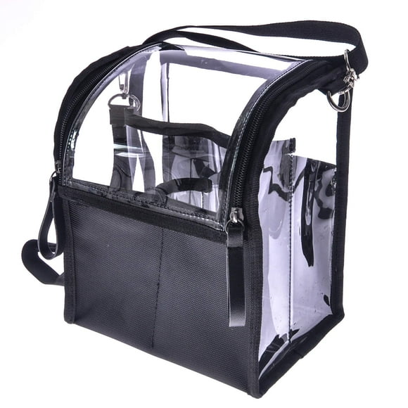 Bolsa porta brochas de maquillaje Jula Vance Trave, tamaño mediano, con correa