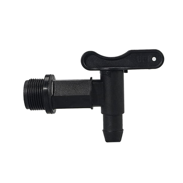 koolsoo Water Butt Tap Multiofunction Sturdy Lightweight Professional Bucket Faucet for Black