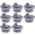 thumbnail image 1 of 8 Pcs Roue de Lave-Vaisselle pour Bosch Kenmore 420198 AP2802428 165314, 1 of 4