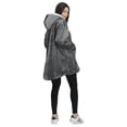 thumbnail image 4 of Sudadera Cobija AGBOX Gris con Capucha y Borrega | para Máximo Confort | Ideal para Descanso y Días Fríos, 4 of 5
