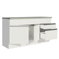 thumbnail image 4 of Mueble De Cocina Madesa Glamy 2 Puertas 3 Cajones 150cm Blanco, 4 of 5