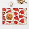 thumbnail image 5 of Watermelon Food Placemats Set of 4 Table Mats Washable Placemat Waterproof Place Mats for Home Party Dining Table Decor 18x12 in, 5 of 5