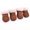 Coffee, variant on Naiyafly 4pcs Winter Dog Boots Warm Pet Dog Cat Shoes Puppy Cat Rain Snow Booties Footwear for Small Dogs