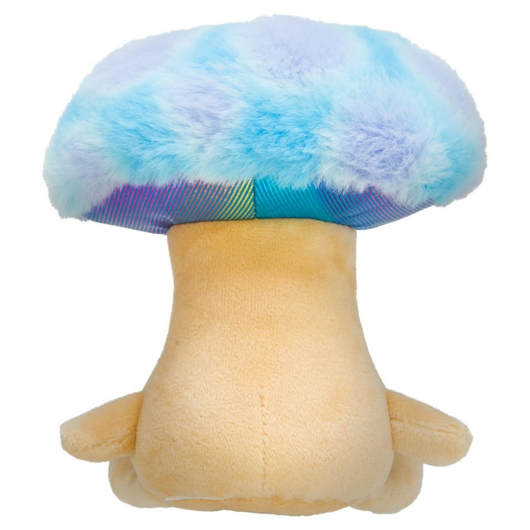 Living on the Veg, Zeek the Blue and Purple Mushroom Plush, 6-inch