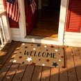 thumbnail image 6 of Fourth of July Doormat, Absorbent Stain Resistant Independence Day Mat, Non-Slip Front Door Patriotic Welcome Rug 15.7x23.6in, 6 of 6