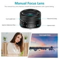 thumbnail image 2 of Neewer 35mm F1.2 Large Aperture Prime APS-C Aluminum Lens for Fuji X Mount Mirrorless Cameras X-A1 X-A10 X-A2 X-A3 X-AT X-M1 X-M2 X-T1 X-T10 X-T2 X-T20 X-Pro1 X-Pro2 X-E1 X-E2 X-E2s, 2 of 8