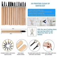 thumbnail image 5 of 35 Pieces 3D Printer Accessories Kit, 7 Size Cleaning Needles, Tweezers, Nippers, Scraper, Clean Knives for Removing, Cleaning, Finishing 3D Printing, 5 of 5