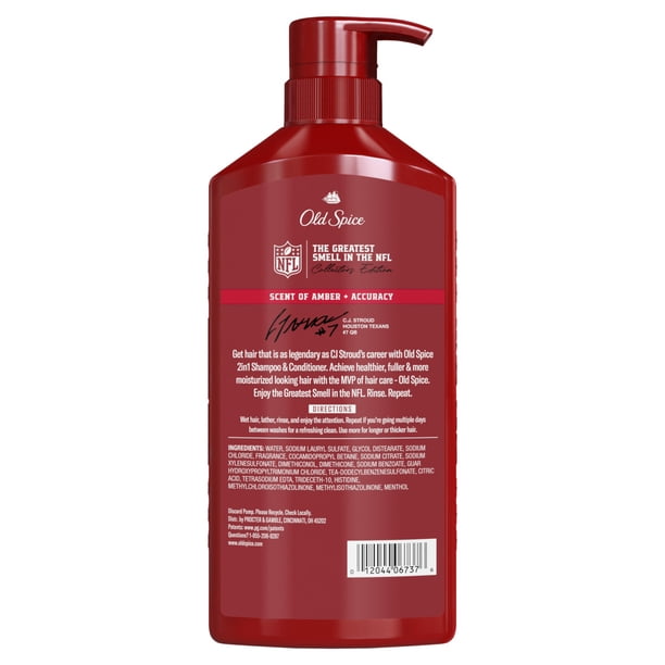Old Spice Clutch Play C.J. 2-in-1 Shampoo & Conditioner for Men