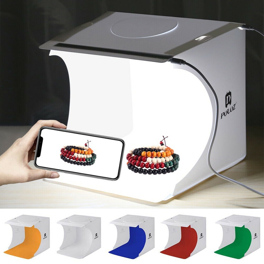Product Light Tent with Led Built-in HWENJ Professional Photo Light Box for Small Item Photography Folding Small Product Photography Kit Product Light Tent with Led Built-in HWENJ Professional Photo Light Box for Small Item Photography Folding Small Product Photography Kit