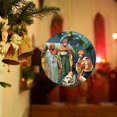 thumbnail image 3 of Ornements de Noël Décorations Suspendues Festives Boules Colorées de Qualité et Arbre, 3 of 4
