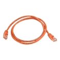 thumbnail image 1 of Monoprice - Patch cable - RJ-45 (M) to RJ-45 (M) - 3 ft - UTP - CAT 5e - booted, snagless, stranded - orange, 1 of 2