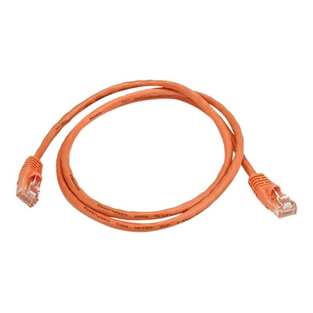 UPC: 0844660021360 | Monoprice Patch Cord Cat 5e Booted Orange 3.0 ft. 2136
