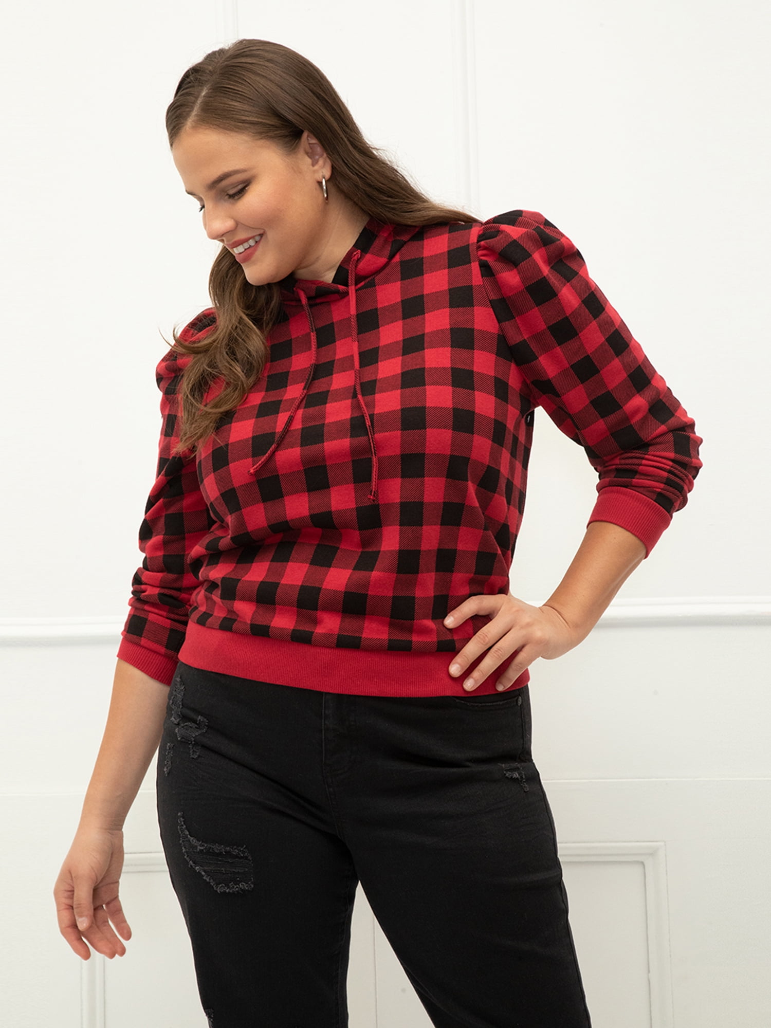 ELOQUII Elements Plus Size Puff Sleeve 